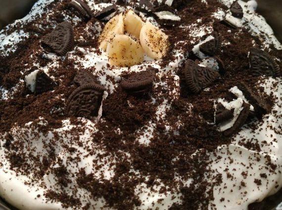 Συνταγή για καταπληκτικό Banoffee με oreo.