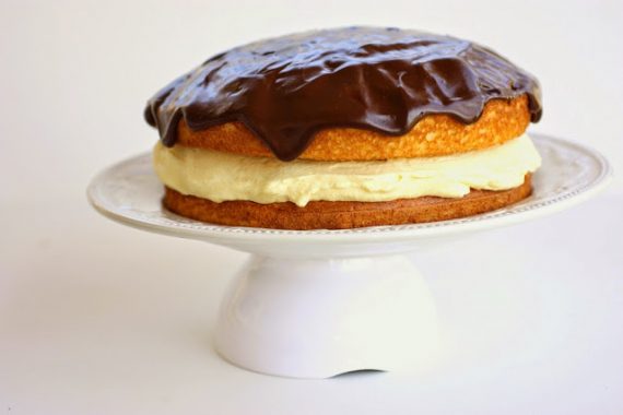 Συνταγη για Boston cream cake