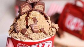 Παγωτο kit kat! Ο απολυτος εθισμος!