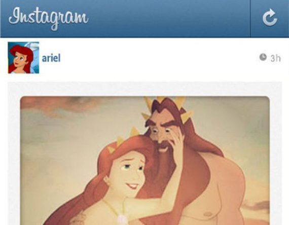 Αν οι πριγκίπισσες της Disney είχαν Instagram