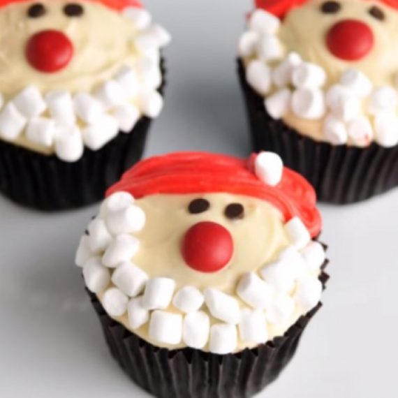 Φτιάξε τα πιο νόστιμα... Santa cupcakes!