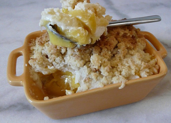 Crumble με μπανάνες