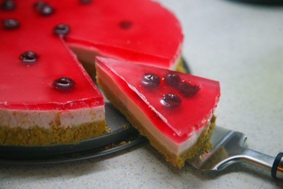 Cheesecake με ζελέ