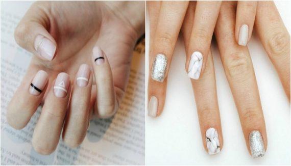 Minimal nails: Τα πιο μινιμαλιστικά σχέδια για το μανικιούρ μας λίγο πριν φτάσουν οι γιορτές