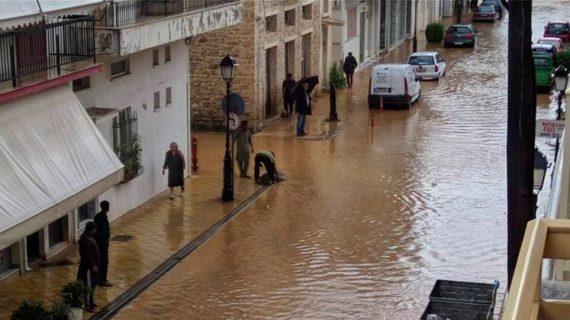 Ο κυκλώνας «Ζορμπάς» «έπνιξε» και την Εύβοια - Μεγάλες καταστροφές σε Κορινθία, Αργολίδα