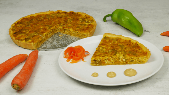 Κις λορέν λαχανικών (Quiche Lorraine)