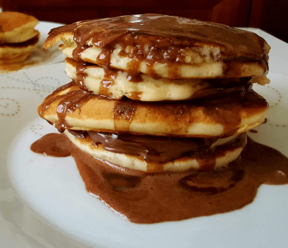 Pancakes με σοκολάτα??