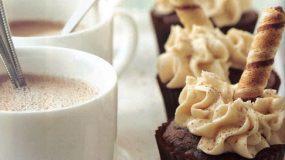 Cupcakes μοκατσίνο και βουτυρόκρεμα καφέ!