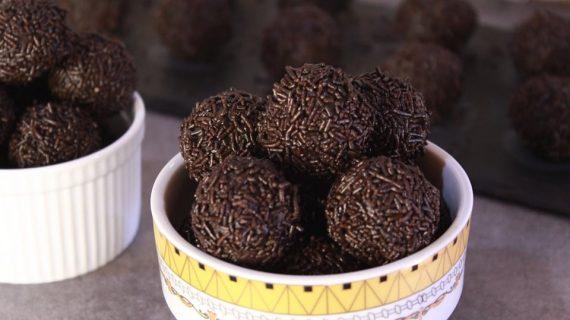 Τρουφάκια Σοκολάτας σε 5' με 3 Υλικά - 3 Ingredients Chocolate Truffles