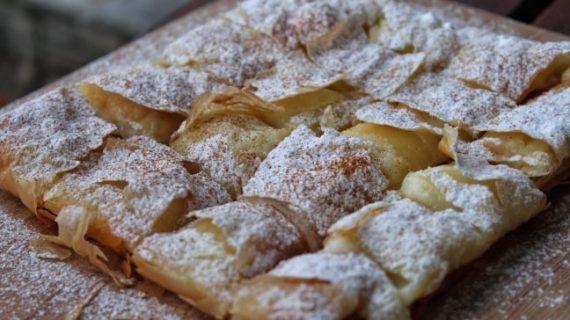 Μπουγάτσα Θεσσαλονίκης Νηστίσιμη- Vegan Mpougatsa Thessalonikis