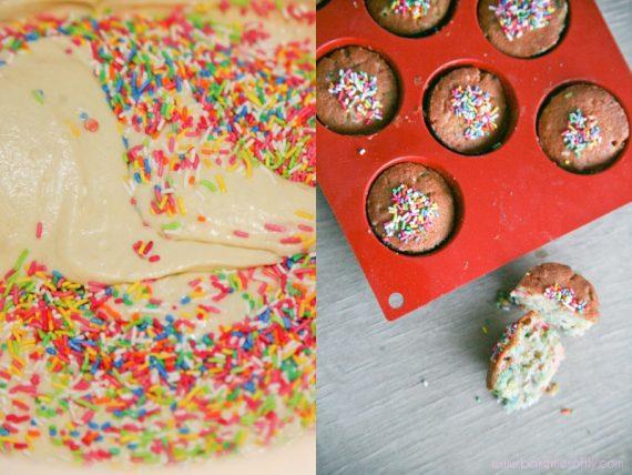 Funfetti Cupcakes: Τα πιο χρωματιστά & παιχνιδιάρικα cupcakes για το παιδικό party!