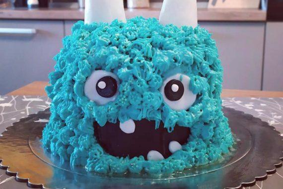 Monster birthday cake: Συνταγή για πανέμορφη τούρτα για το αγoρίστικο παιδικό party!