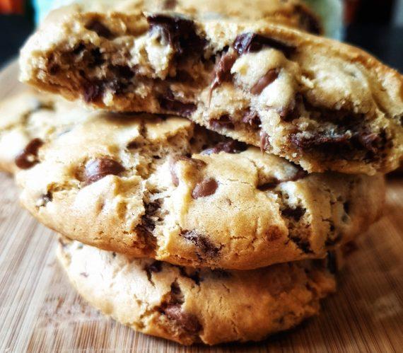 Giant Chocolate Chip Cookies