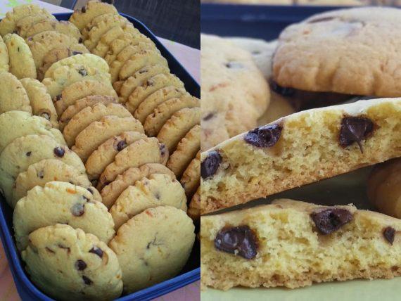 Cookies- πορτοκαλιού- με- σταγόνες- σοκολάτας-