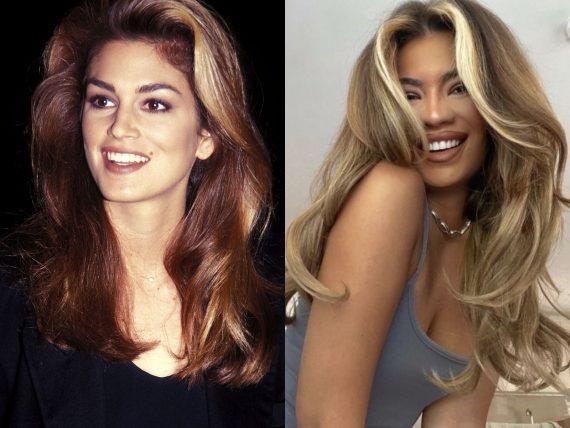 η-τάση-στα-μαλλιά-εμπνευσμένη-από-την- Cindy Crawford-2021 2022-