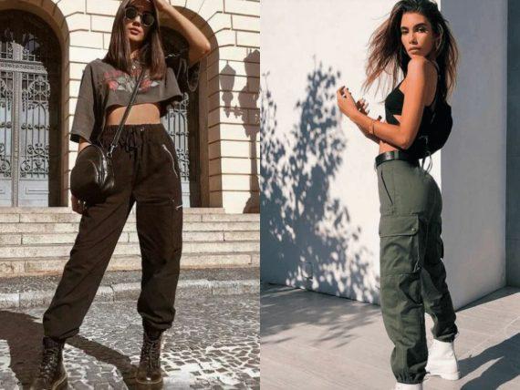 Cargo pants-ιδέες-με-cargo-παντελόνια-την-Άνοιξη 2022-τάσεις-