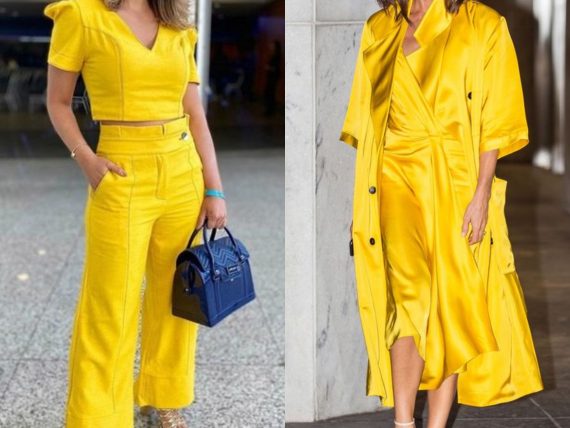 total-yellow-outfits-ιδέες-για-την-Άνοιξη-Καλοκαίρι 2022-