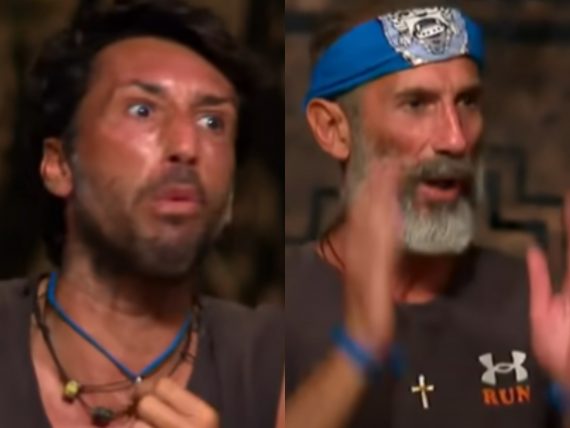 Survivor-τσακωμός-ανάμεσα-σε-Κωνσταντίνο Εμμανουήλ-Τάκη Καραγκούνια-Μαρτίκα-