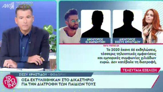 Μαραντίνης –  Χρηστίδου : Θα τα πληρώσω αυτά τα χρήματα στην κα. Χρηστίδου – Οι διάλογοι στο δικαστήριο