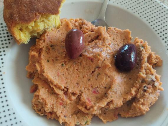 Maltese bean dip-Μαλτέζικο-ντιπ φασολιού-συνταγή-