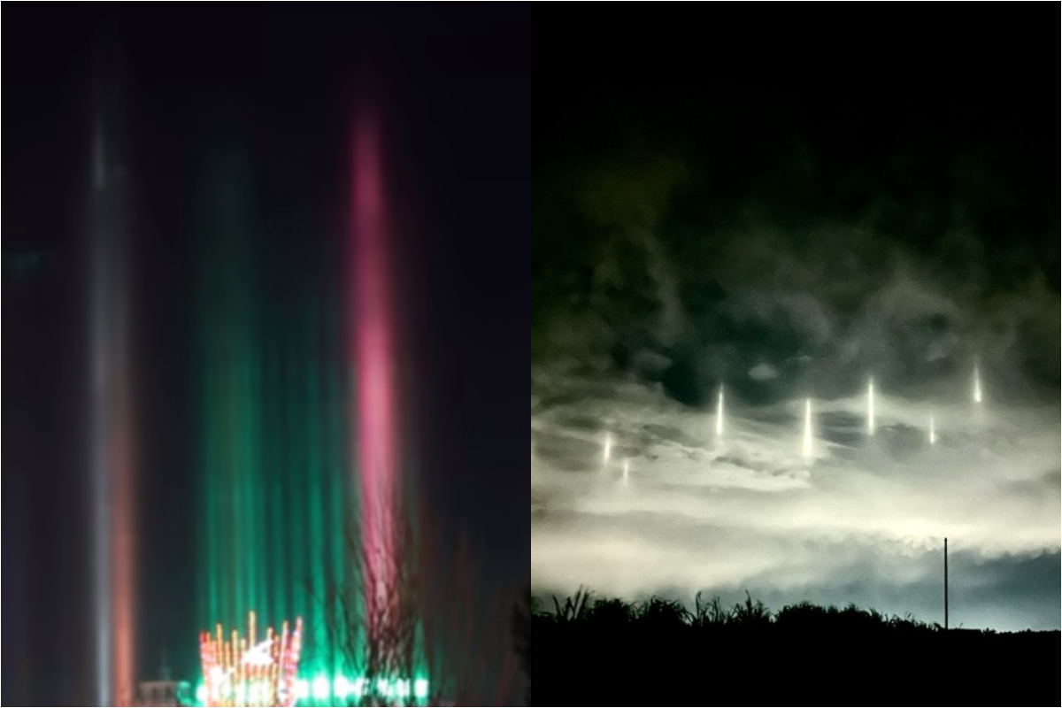 Πυλώνες φωτός έκαναν την εμφάνισή τους στον νυχτερινό ουρανό – Πώς εξηγείται το μυστηριώδες  φαινόμενο;