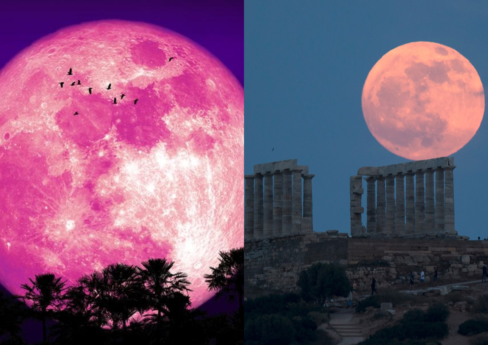 Πανσέληνος Ιουνίου: Εντυπωσιακές εικόνες από το Φεγγάρι της Φράουλας