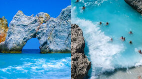 Όσα κρύβει το απέραντο γαλάζιο: Οι πιο εντυπωσιακές αλλά και πιο επικίνδυνες παραλίες τις Ελλάδας