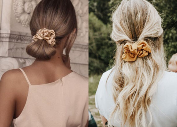 Scrunchies: Το απόλυτο αξεσουάρ μαλλιών και πως να το φορέσετε για άκρως καλοκαιρινά και δροσερά χτενίσματα