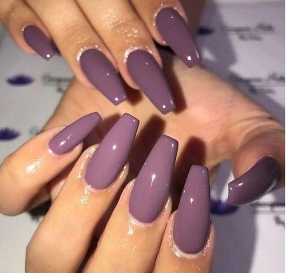 λιλά-ballerina nails-ιδέες-