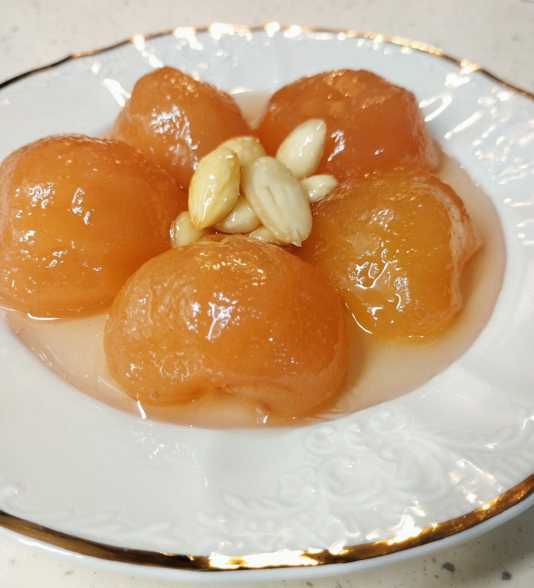 Sweet-of-the-spoon-pear contoula-recipe-