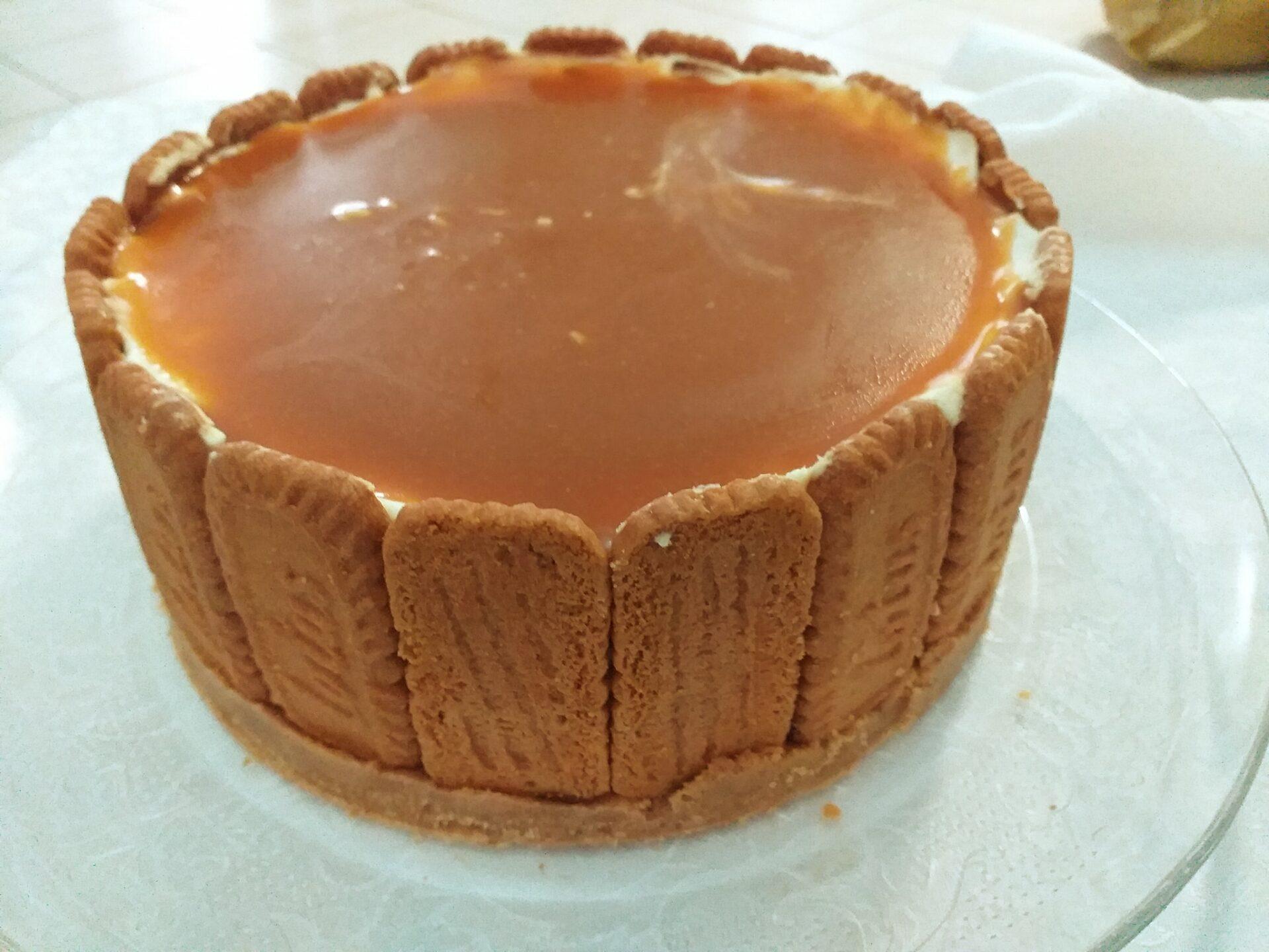 caramel cheesecake-για-το-γλυκό ψυγείου-του-Αγίου Δημητρίου-συνταγή-