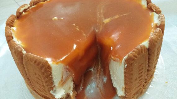 caramel cheesecake-για-το-γλυκό ψυγείου-του-Αγίου Δημητρίου-συνταγή-