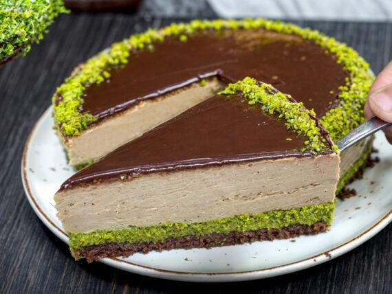 Dubai-Chocolate Cheesecake-συνταγή-