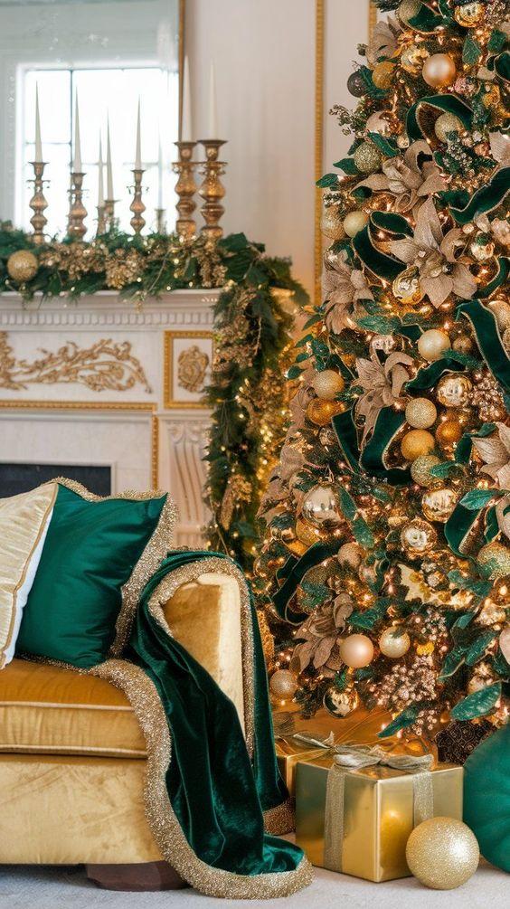 Luxury Christmas decor: Ιδέες για πολυτελής διακόσμηση