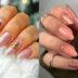 Peach Christmas nails: 14+1 ιδέες για Χριστουγεννιάτικα νύχια με το πιο trendy χρώμα της σεζόν