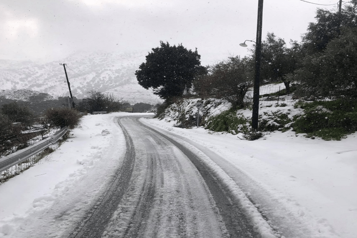 Καιρός : Έρχονται χιόνια το Σάββατο