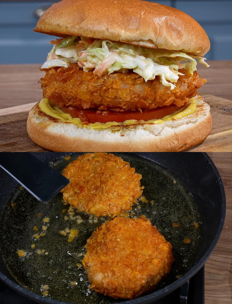 Vegan burger-για την-νηστεία-των Χριστούγεννων-συνταγή-