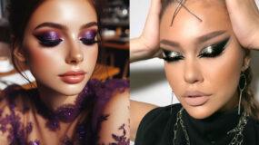 Glitter Smokey Eyes: Το Απόλυτο Festive Look για τα Χριστούγεννα και τη Πρωτοχρονιά