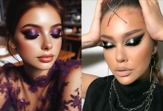 Glitter Smokey Eyes: Το Απόλυτο Festive Look για τα Χριστούγεννα και τη Πρωτοχρονιά