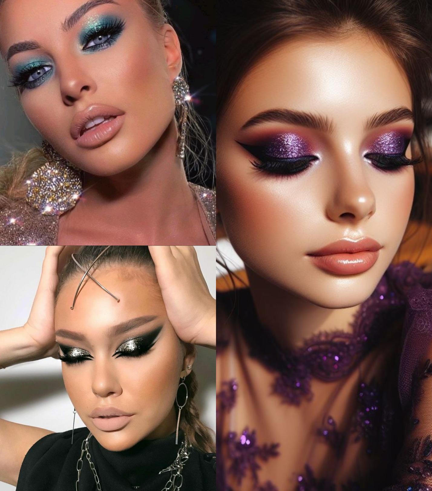 Glitter Smokey Eyes: Το Απόλυτο Festive Look για τα Χριστούγεννα και τη Πρωτοχρονιά