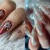 ιδέες-για-glitter nails-τα-Χριστούγεννα-Πρωτοχρονιά 2024-