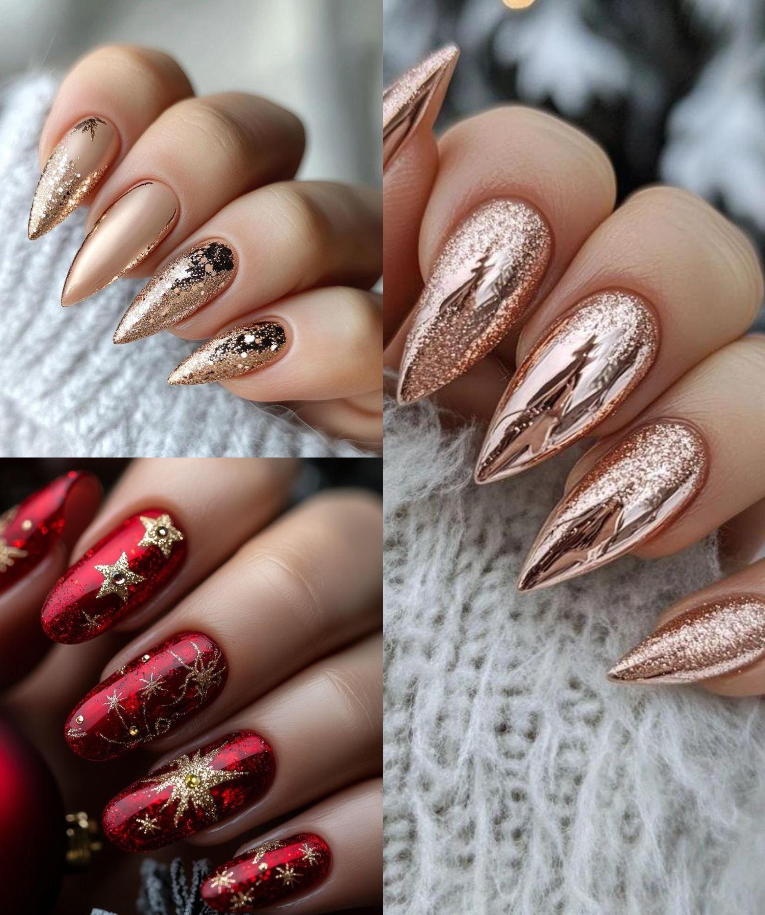 Luxury Christmas Nails: Τα Must-Have σχέδια Νυχιών για τις Γιορτές