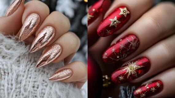 Luxury Christmas Nails: Τα Must-Have σχέδια Νυχιών για τις Γιορτές